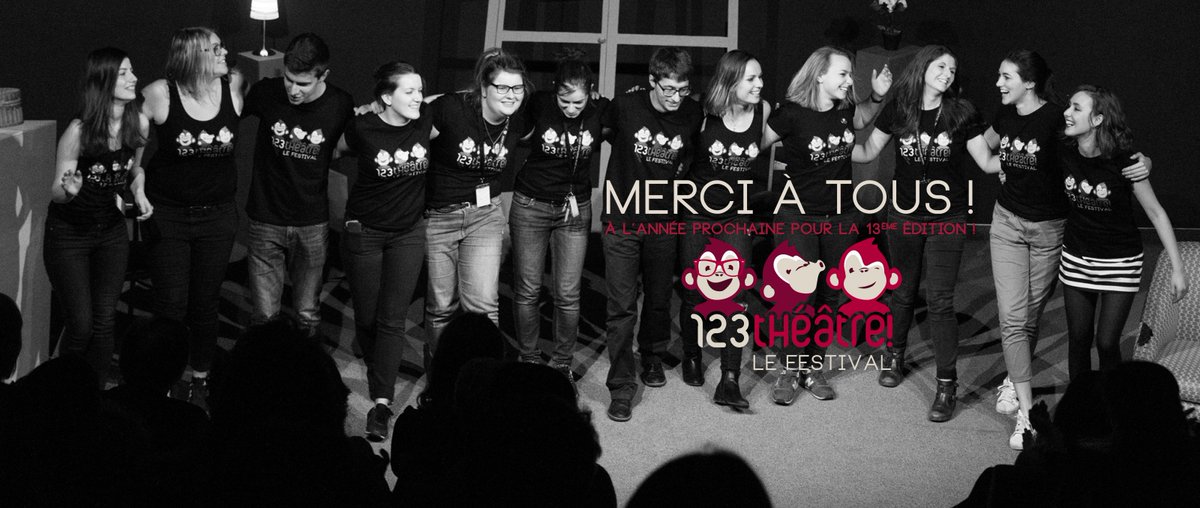 123Theatre's tweet photo. La 12ème édition du Festival 123Théâtre! c'était déjà la semaine dernière ! Encore MERCI à tous les festivaliers ! https://t.co/6PEYkWBJaj