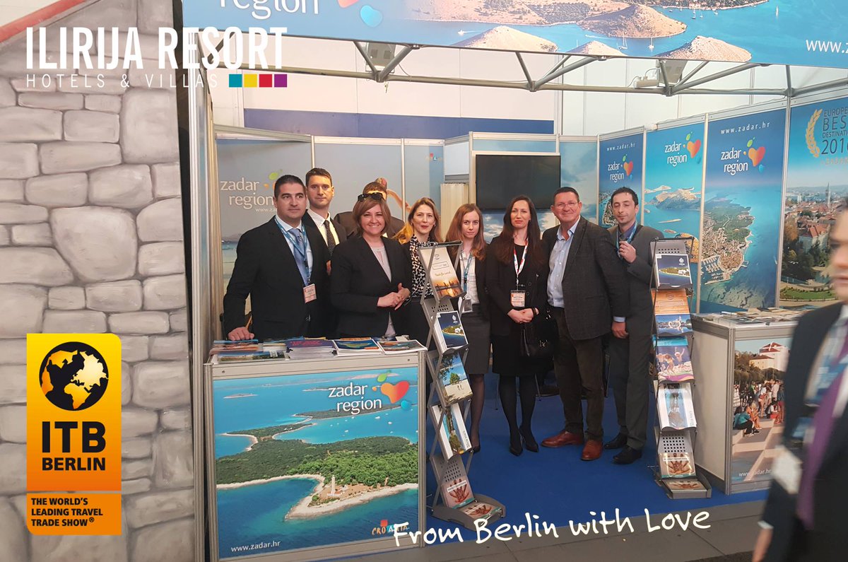 Viele Grüße aus #ITBBerlin!Schaut vorbei in Halle 1.2/218.
  Wir freuen uns auf Euch! #ITB2016 #ZadarRegion