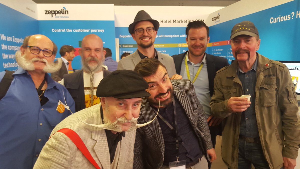 zeppelingroup's tweet photo. Immer 1 #Bartlänge voraus! Unsere Freunde vom 1.Berliner Bart-Club sagen: Ein Mann ohne Bart ist keine Art #ITB2016 https://t.co/IhVenrcA4r