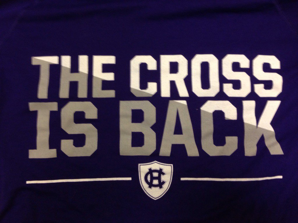 rpatterson58's tweet photo. So proud of #HolyCross basketball players and Coach Carmody! #TheCrossisback https://t.co/9w3JIicge8