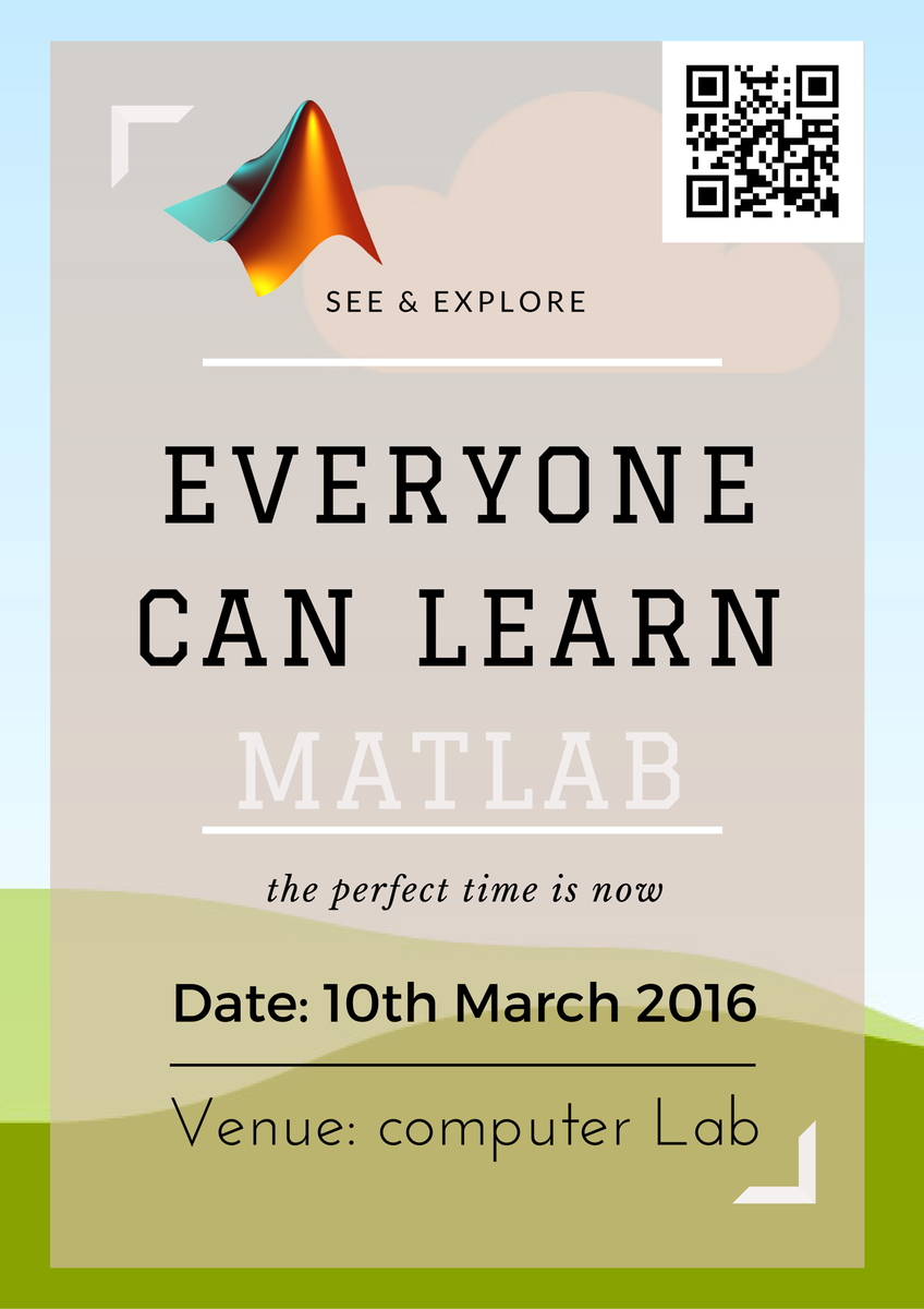 Scimat Club & Student Research Club organizing @MATLAB #workshop. #Peer2PeerLearning #Clubs #BMLUniv