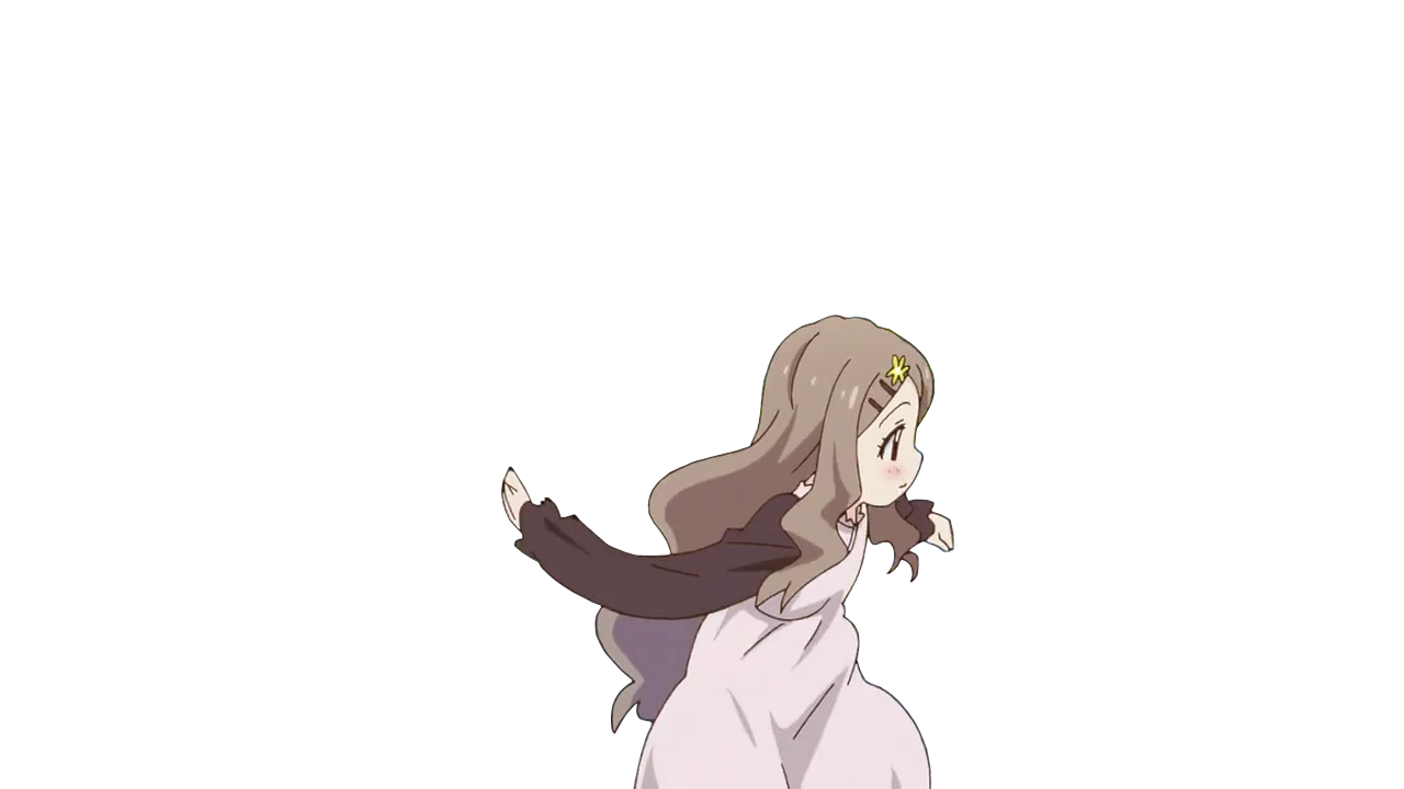 アニメ素材bot ヤマノススメ セカンドシーズン 5話 河原で石を投げる青羽ここな 素材 T Co Wy1snzo4i8