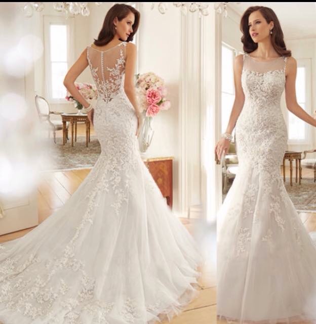 Beautiful wedding gown available in sizes 8-18 ❤️ £135 ❤️