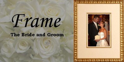 Judycrowninc's tweet image. Frame the Bride and Groom #fastframe #weddingframes
