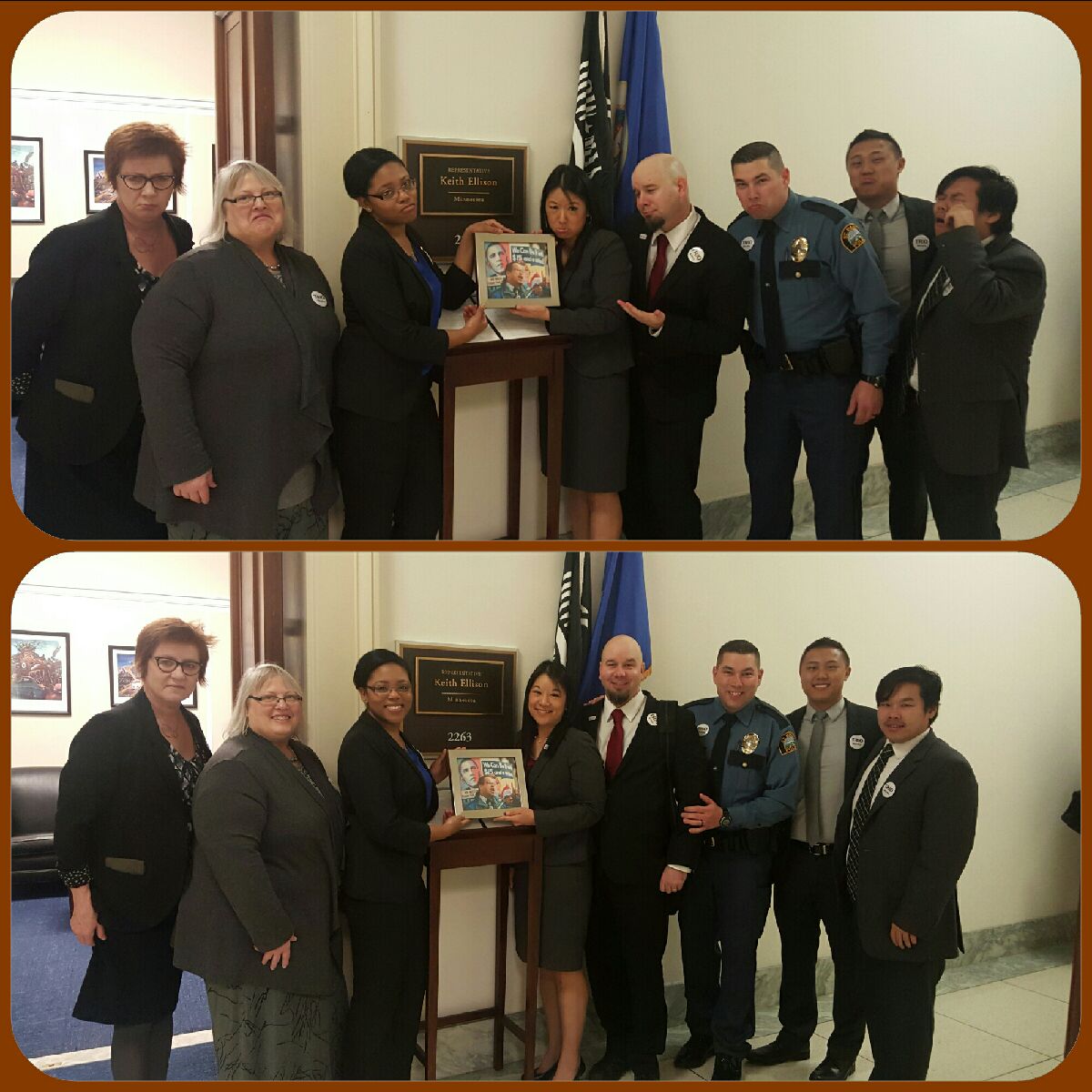 Twilkinson13's tweet photo. @keithellison, @MNTRiO missed you at your DC office! ๐ Thanks for being a TRIO champion! #COEPS16, #TRIOworks https://t.co/I2UzNHsgmF