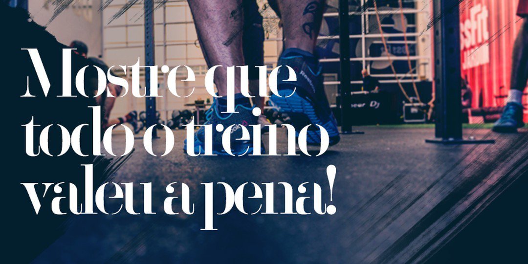 A dor do treino hoje. A alegria da vitória amanhã. #reebokbrasil #treino