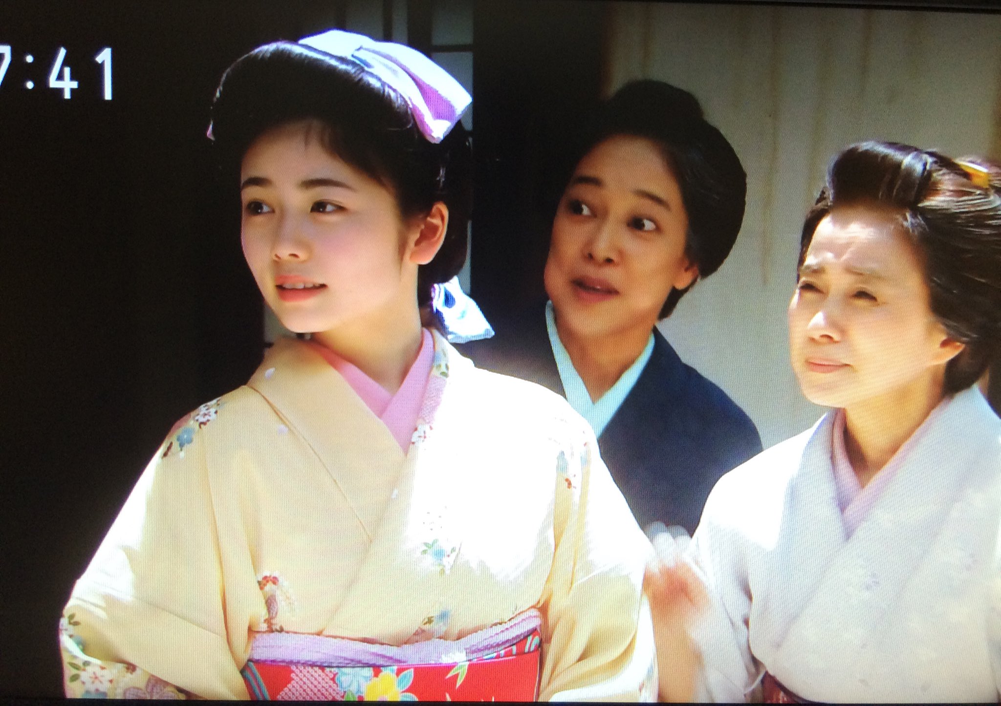 名前はまだ決まらない お千代ちゃんが可愛い 口を横一文字に結んでママの悪口ばっかり言ってたのが遠い昔のようだ 女の子は良い恋すると可愛くなる んだ あと 女の子が恋をすると一人だけ確実に失恋する男性がいるんだ あさが来た T Co