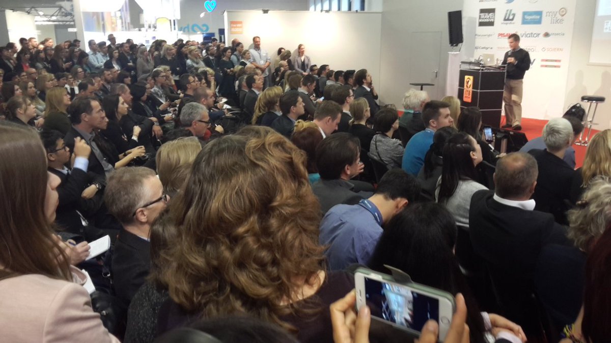 BeyondAthens's tweet photo. Packed as never before, exciting as always #itb2016 #beyondAthens https://t.co/Skc9GhEo09