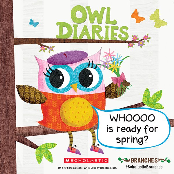 Scholastic's tweet photo. It's a beautiful day...to read a book! https://t.co/rJqx9zTlA0