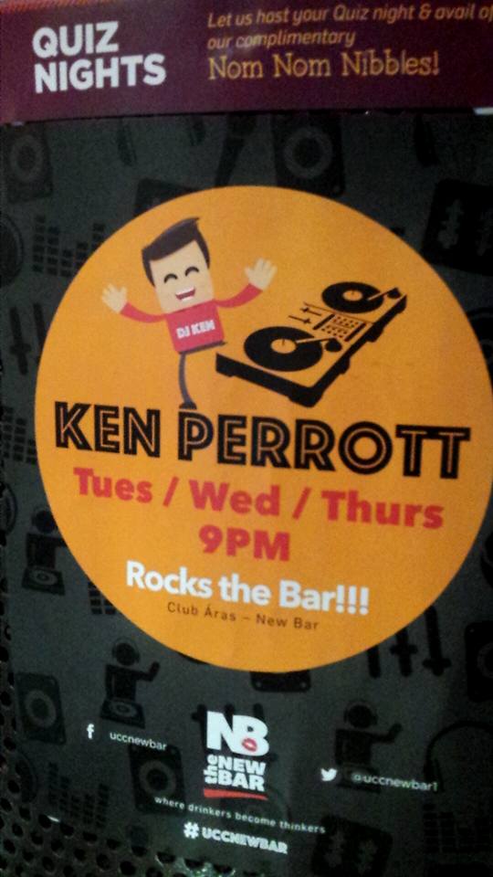 #clubsandsocs pre party in the bar this evening, should be a good'un! #uccnewbar @uccclubsexec <a href="/uccsocieties/">UCC Societies</a>