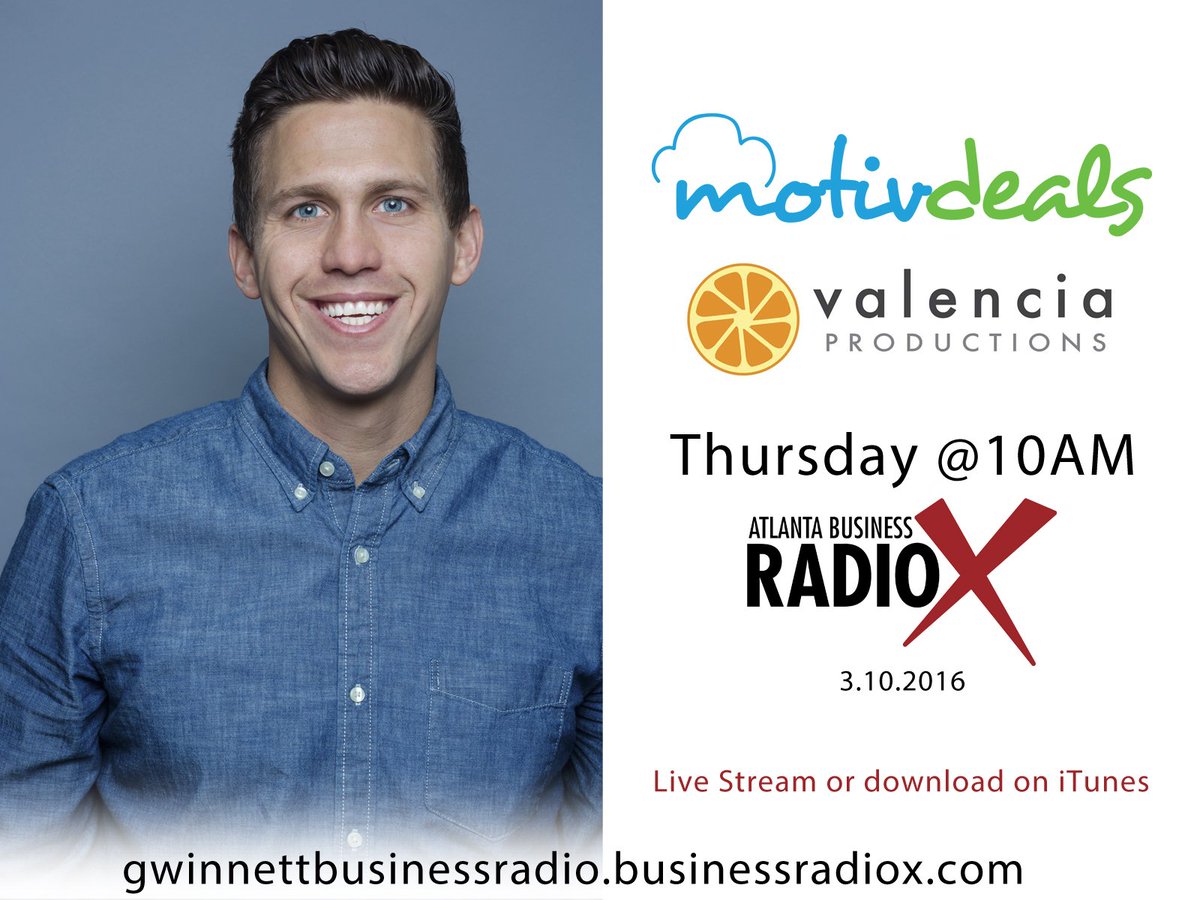 kylevalencia's tweet photo. Tune in today at 10am if you want to hear me talk shop about @MotivDeals on RadioX! https://t.co/bBVvyMOrHa