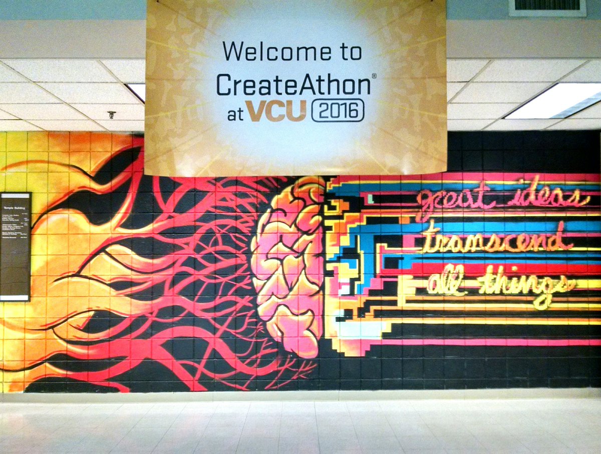 createathonVCU's tweet photo. #CreateAthonVCU #up2create #vcu #CreateAthon #philanthropy https://t.co/5eUaZQshJp