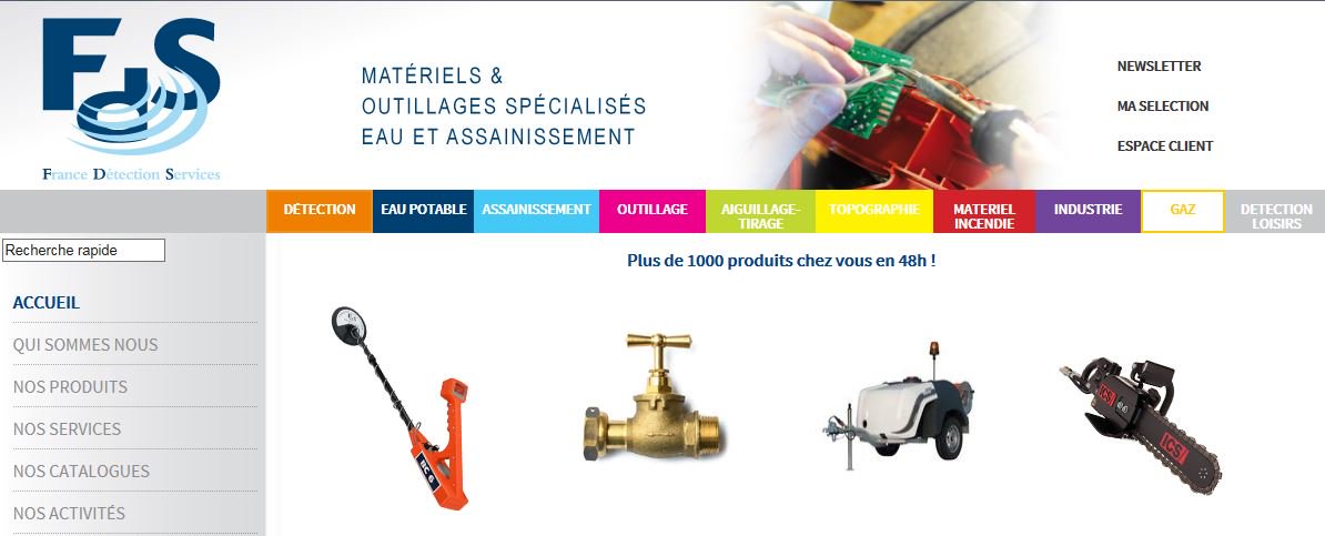 francedetection's tweet image. FDS en ligne! fdspro.com#réseaux#détection#assainissement#eau