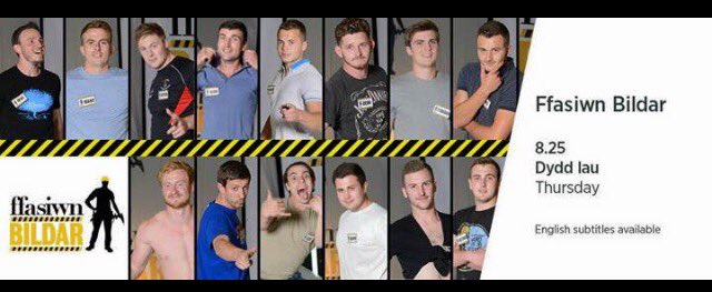 To everyone who wants to c me make a tit of myself tune into S4C tonight at 8:25pm. #Bants