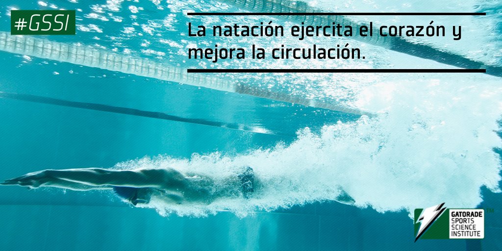 Nadar también aumenta la flexibilidad de la columna y elimina los dolores. #GanáDesdeAdentro