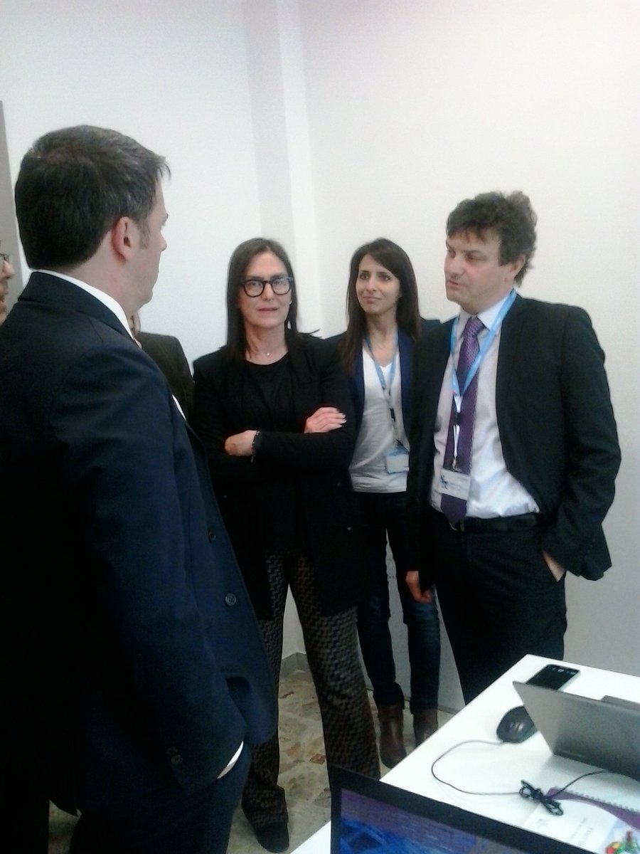 NTTDATA_IT's tweet photo. .@matteorenzi in visita al Distretto di #CyberSecurity di Cosenza, un esempio di eccellenza al Sud https://t.co/Tfqn1w8lCQ