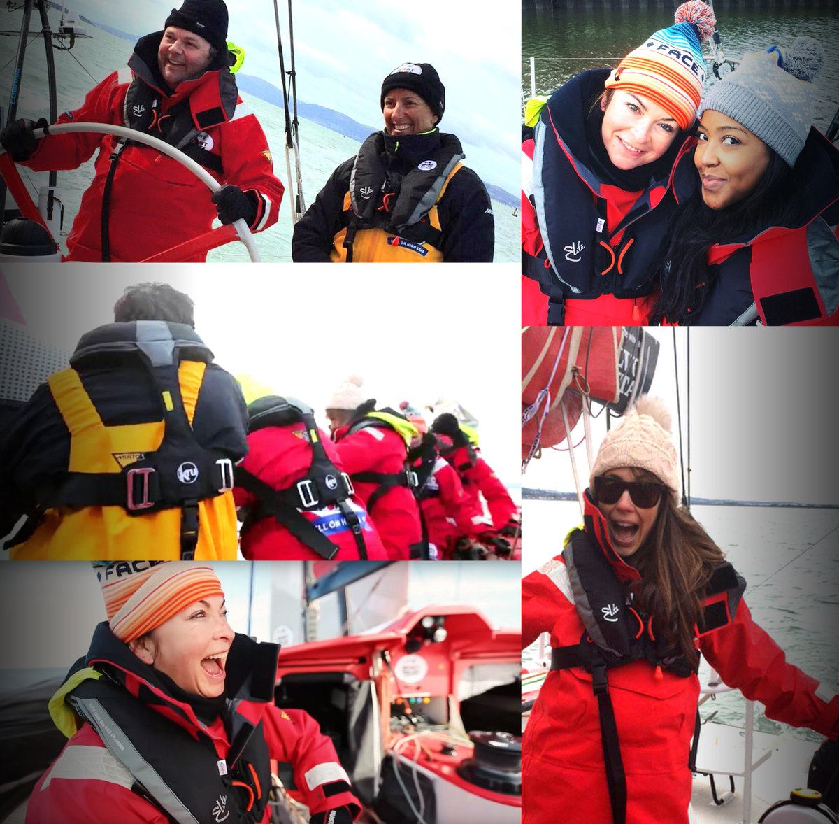 OceanSafety's tweet photo. @angellicabell @MissAlexjones @suziperry sporting Kru lifejackets. You’re doing an amazing job, keep it up! https://t.co/30KmSYLQsa