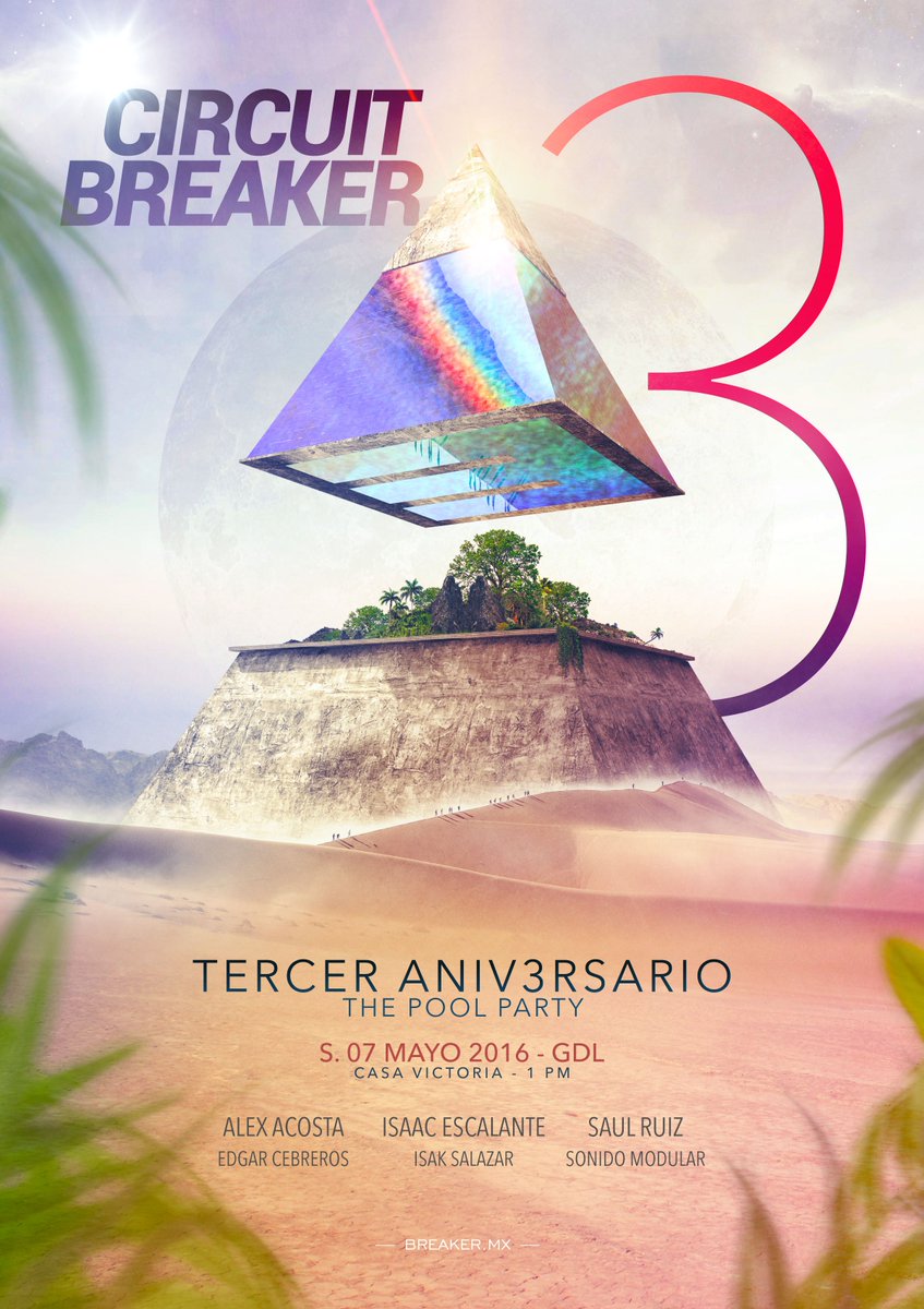 BreakerParty's tweet photo. Estan listos para nuestro tercer aniversario? https://t.co/nj2Tuc2KDV Chequen todos los detalles! https://t.co/pSJ031xtf4