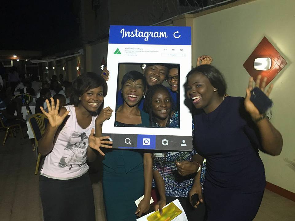 JANigeria's tweet image. NOW ON A SHORT BREAK: Say hello to our #ViMP2016 participants #HappyPeople #impact #opportunity #millennials