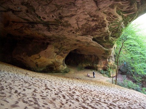 ILOVELEECO's tweet photo. Looking for a unique hike? Visit https://t.co/IoPSrCYfbZ &amp; see how u can end up with ur toes in the sand! #sandcave https://t.co/5r0it5ckqK