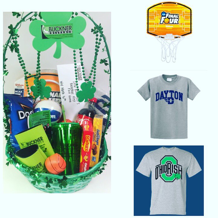 Stop in to get a free quote! You get 5 entries to win this, which include tickets to the first four game in Dayton!