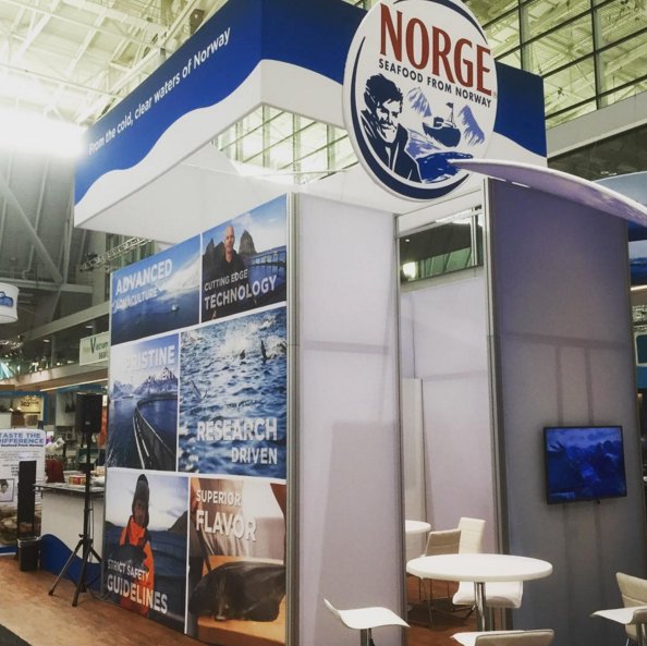SynergyDG's tweet photo. This years Seafood Expo North America was a success! #SENA2016 See you next year #SENA! Great job to our clients! https://t.co/vguT9NV7vR