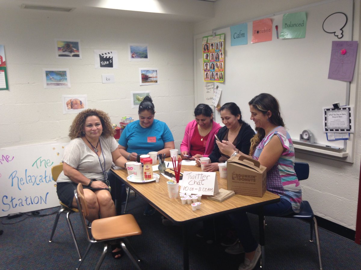 Twitter Chats, we have more and more parents connected😊