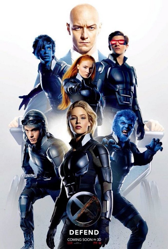 โปสเตอร์ใหม่ของ #XMen #Apocalypse นำโดย Michael Fassbender, James McAvoy, Jennifer Lawrence เข้าฉาย 19 พฤษภาคมนี้