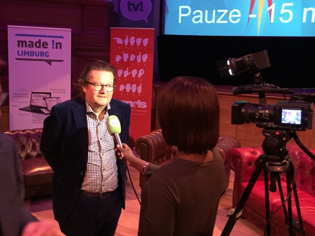 En daar is hij! Al eerste interview <a href="/CouckeMarc/">Marc Coucke</a> vr <a href="/TVLbe/">TV Limburg BE</a>   <a href="/CommafLimburg/">Comm' af</a>