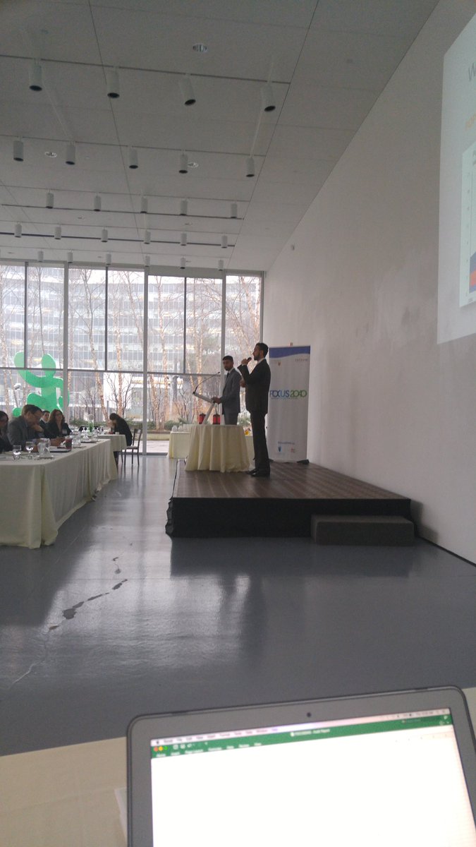 focus2040's tweet photo. Harjot &amp; Jashan presenting their ideas of future of work! https://t.co/qeRzSxN0C3