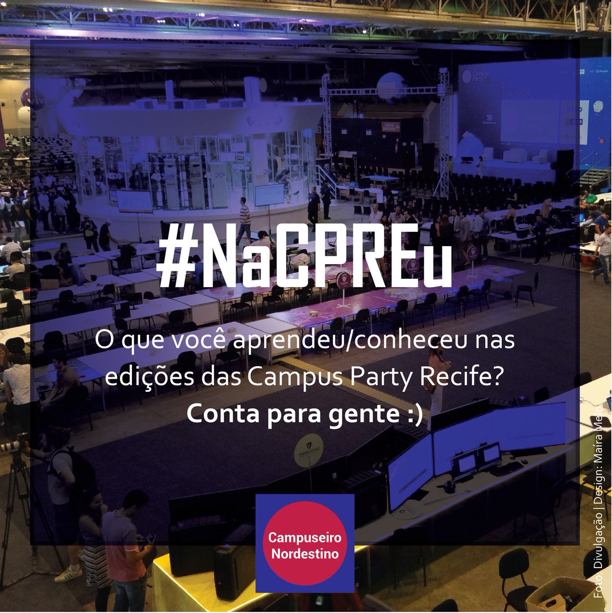 SpottedCPR's tweet photo. #NaCPREu campanha nova! Conte a todos as suas experiencias na #CPRec #QueremosCPRec #QueremosCPRecife https://t.co/hkJh6Uy8VT