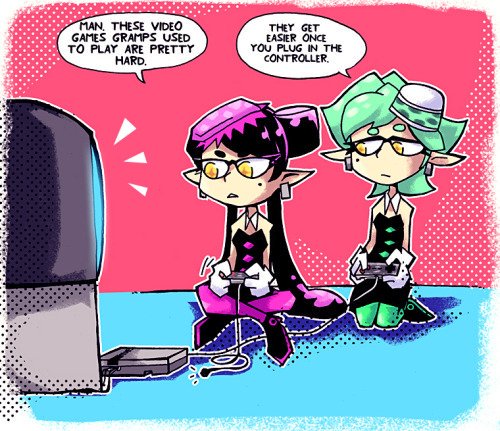 SplatsofShock's tweet image. "Pfft"