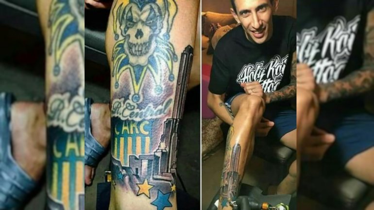 gastihirsch's tweet photo. El amor de Di María a Central en un tatuaje https://t.co/Hk7VxGNj0S https://t.co/tXjbGbDvYq