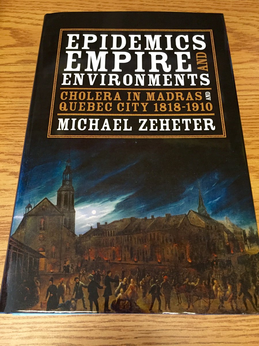 .@UPittPress #NewArrival examines environmental changes during #cholera epidemics in the #19thcentury #envhist