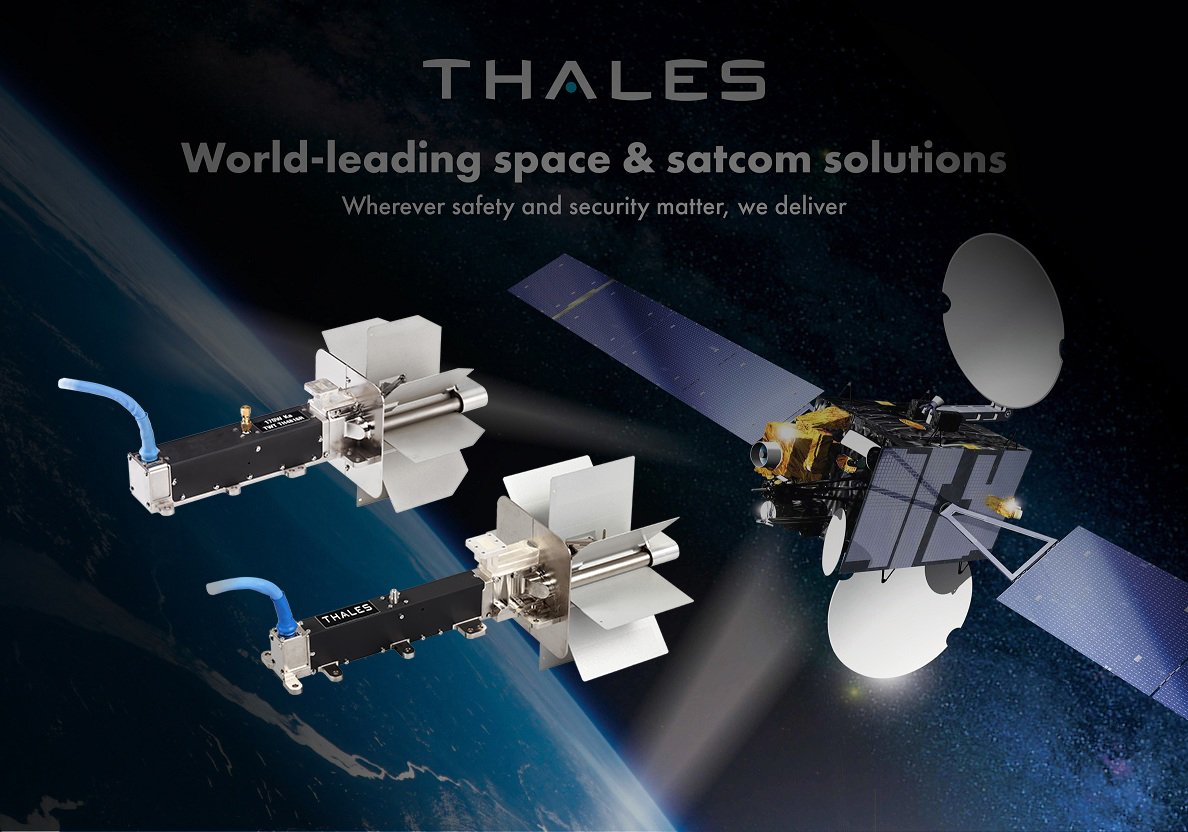 thalesgroup's tweet photo. Thales at #SATShow2016 come and discover our #space solutions at booth #2017 https://t.co/Q2opRywWSe https://t.co/bkFz24E6eF