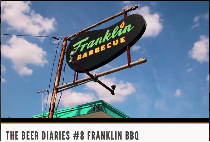 BeerDiariesTV's tweet photo. #CollaborationBeers & #TexasBBQ? @FranklinBbq has an assortment of endeavors to keep busy: https://t.co/6qTeWRPqvp https://t.co/Ccnz1QbnDe