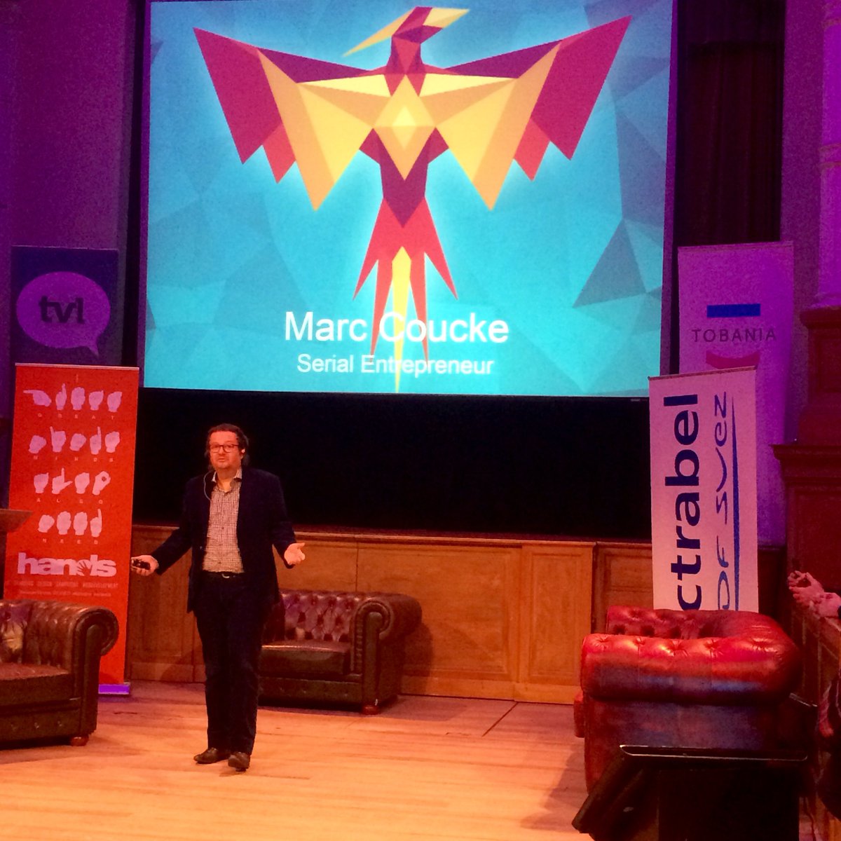 Grrt_SchrMs's tweet photo. Hier is 'M @CouckeMarc #hijiser #commaf https://t.co/dzYNB54GW1
