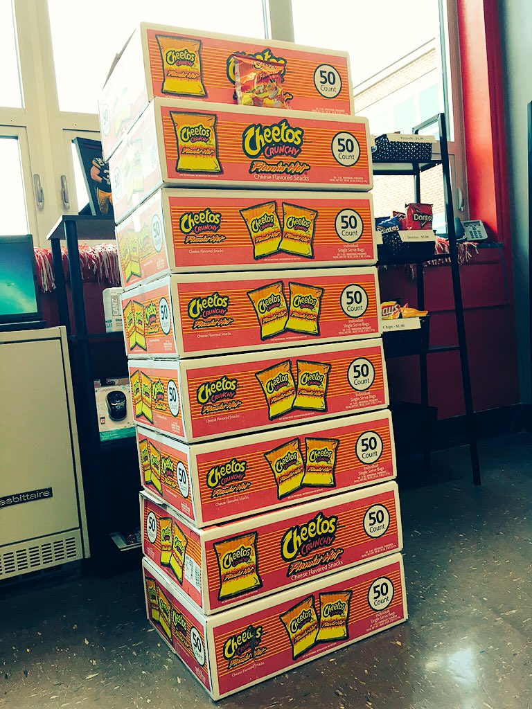 🔥FLAMING HOT CHEETOS🔥 are back in the Red Zone!! Come get them before they sell out!