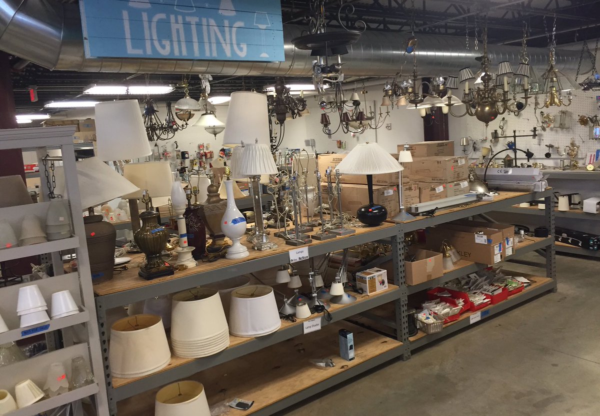 The entire lighting department is 30% off today, Thursday, March 10. What treasure will you find?
