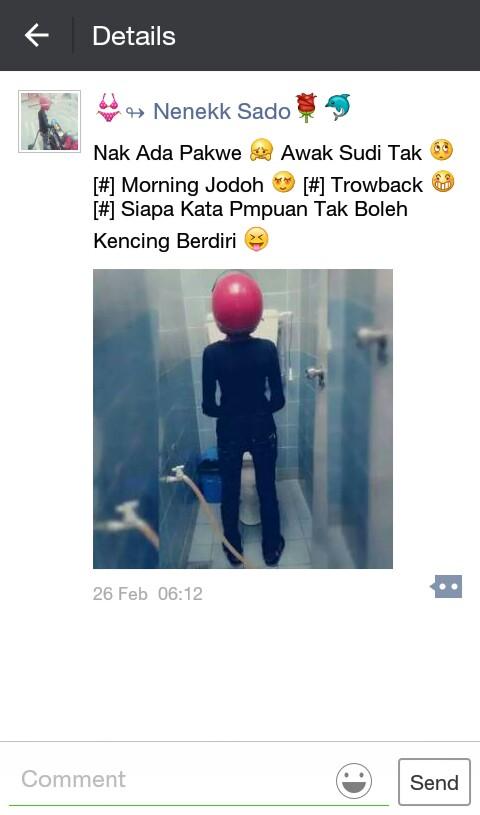 SantaiDanSampah's tweet photo. Sakai betul dak wicet. Hmm https://t.co/c8gpS0ibxn