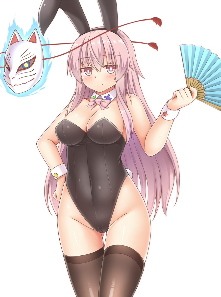 秦こころ 「バニーこころちゃんです 
#東方バニーガールください 」|ゆれっくすのイラスト