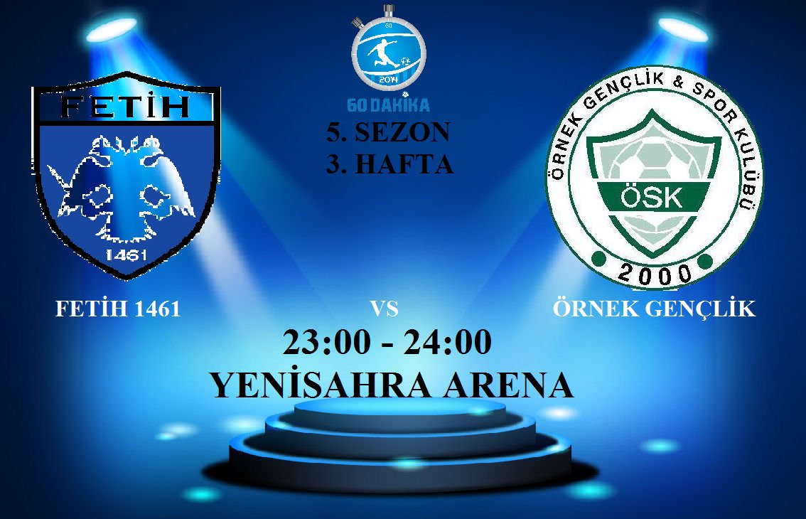 60_dakika's tweet photo. 3.Hafta Maçı : @Örnek Gençlik - @Fetih_bin461 Maçının Golleri Yayınlandı...
https://t.co/bdoYTmWlQl https://t.co/ESXUAOyWk7