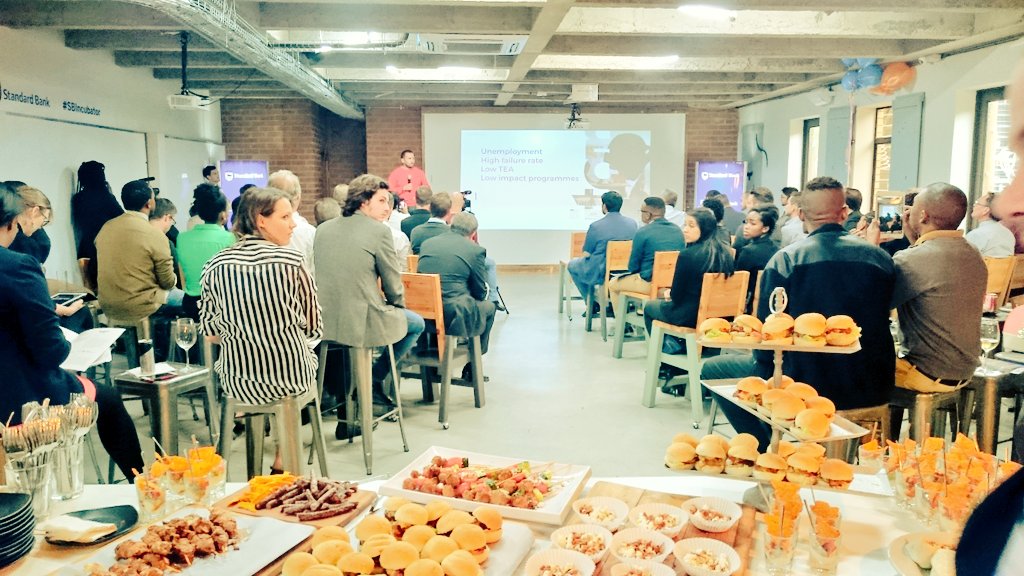 StartupGrindCPT's tweet photo. At the @Stanardbankza #SBTechShowcase and what a crowd and what amazing startups, looks like Jozi is #MovingForward https://t.co/x24fF8Es3M