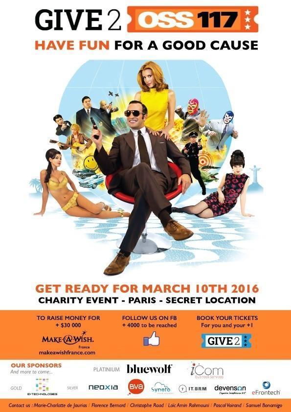 salesforce_asso's tweet photo. #Tonight ! Synefo participe à #Give2OSS117 !! #Salesforce #Give2 #MakeAWishFoundation https://t.co/w3y0DUZje6
