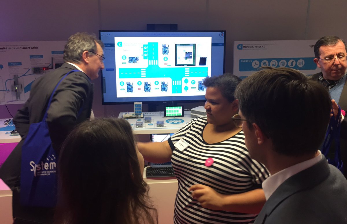 IRTSystemX's tweet photo. Village #InternetDeConfiance ➡️ Sécurisez de futurs réseaux de distribution d'énergie dits intelligents ! #SystemX16 https://t.co/vqGMUryZNr