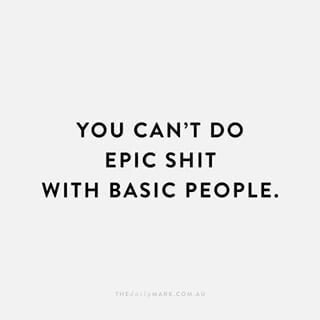 Be selective who you choose to work with.