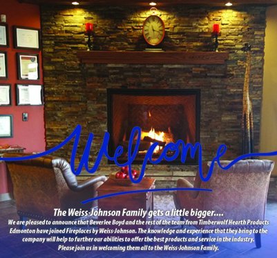 Exciting news from <a href="/FireplacesbyWJ/">Fireplaces by Weiss-Johnson</a>