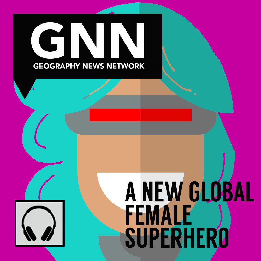 Maps101's tweet photo. Podcast: A NEW GLOBAL FEMALE SUPERHERO https://t.co/HQDBGQTKIe https://t.co/UGBZ8NWZFf