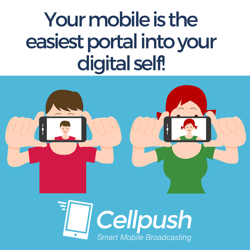 Cellpush's tweet photo. “Your mobile device has quickly become the easiest portal into your digital self.” - Phil Nickinson @androidcentral https://t.co/Q10OPy5NLC