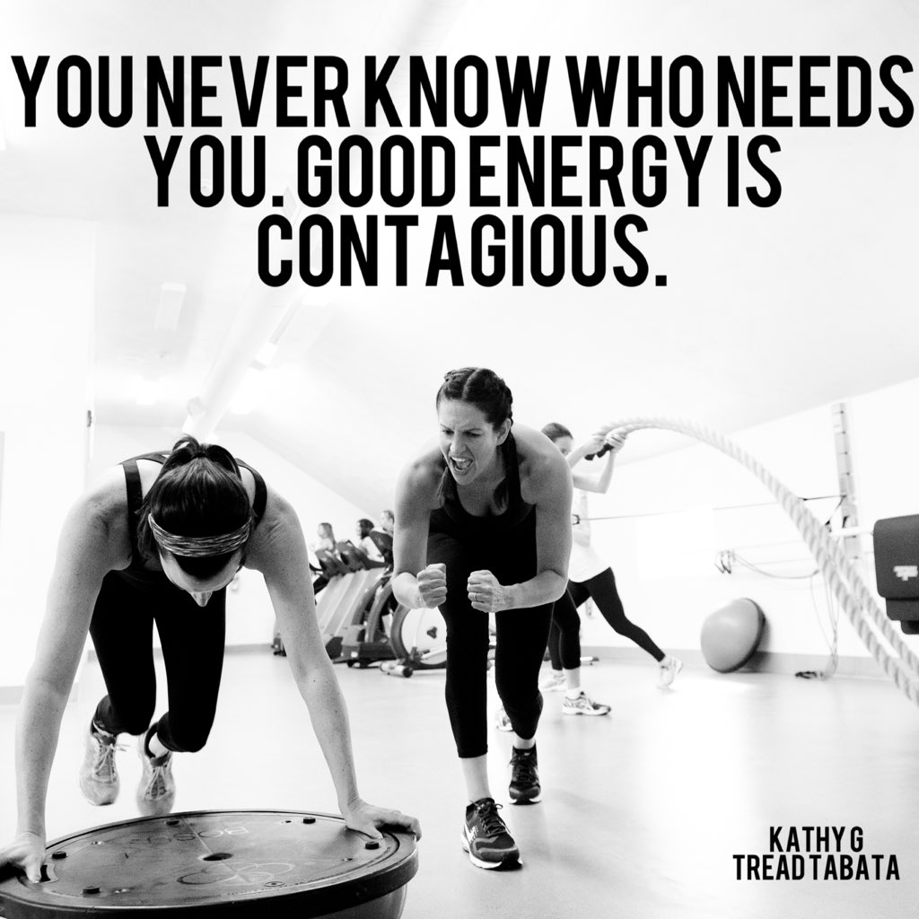 TreadTabata's tweet photo. Hell yeah. We all need a little push. https://t.co/qqw5ZbJ4WO